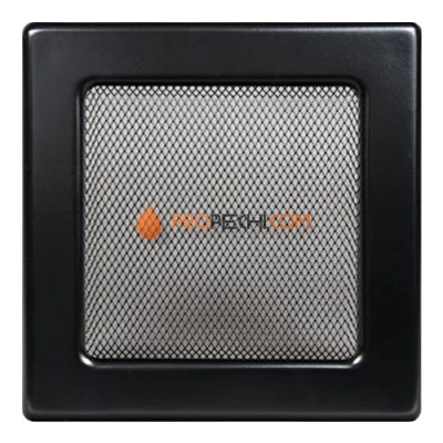 Вент.решетка 170х170 мм. черный