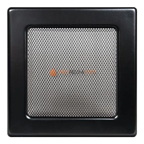 Вент.решетка 170х170 мм. черный