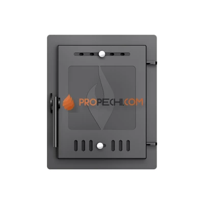 Дверка ЭВЕРЕСТ каминная 211 (М) Антрацит