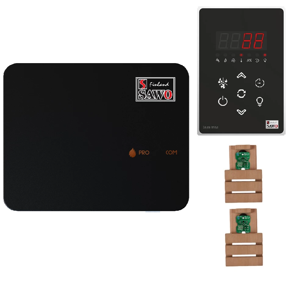 Комплект управления сауной SAWO INNOVA CLASSIC V2 COMBI ДО 15 КВТ