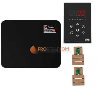 Комплект управления сауной SAWO INNOVA CLASSIC V2 COMBI ДО 15 КВТ