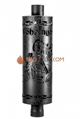 Дымоход-конвектор Ферингер Шайка, D115мм, L1м