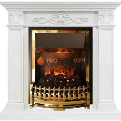 Каминокомплект Dimplex Verona - Белый дуб с очагом Atherton