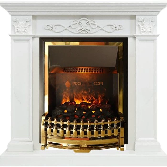 Каминокомплект Dimplex Verona - Белый дуб с очагом Atherton