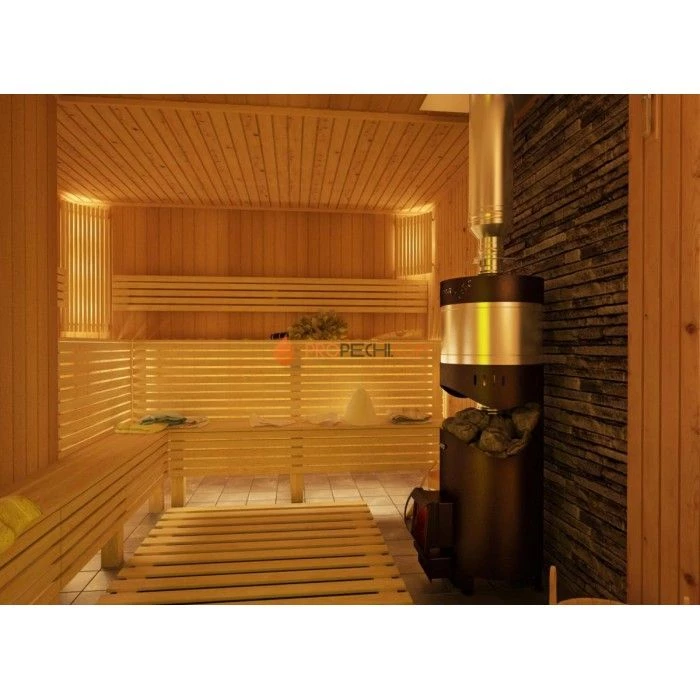 Дровяная печь для бани Grill’D Aurora 160А TRIO Short