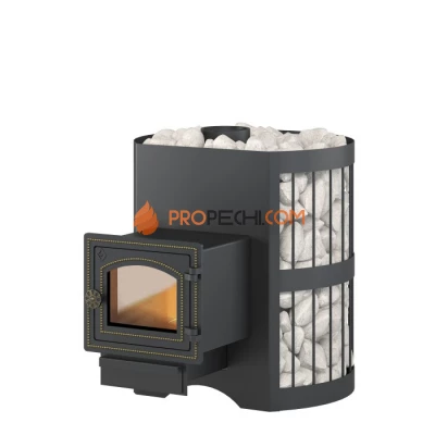 Дровяная печь для бани Везувий Скиф Стандарт 12 (ДТ-3С)