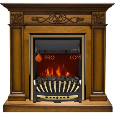 Каминокомплект Royal Flame Verona - Дуб антик с очагом Aspen Gold