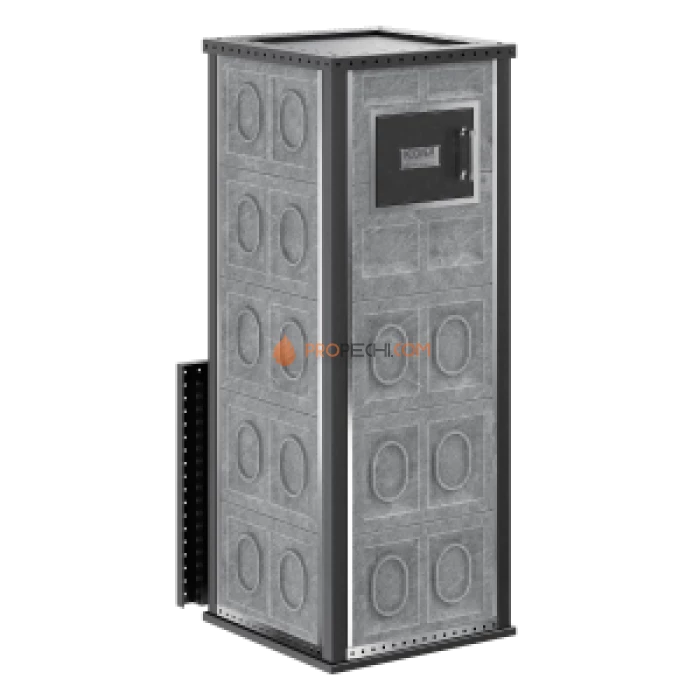 Дровяная печь для бани Klover RT 50-RV 310S ( Талькомагнезит, Design 07 )