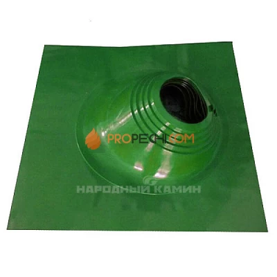 Везувий Проходка кровли Баланс №3 зелёная угловая