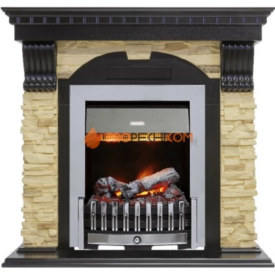 Каминокомплект Dimplex Dublin - Венге / Сланец с очагом Danville Chrome FB2