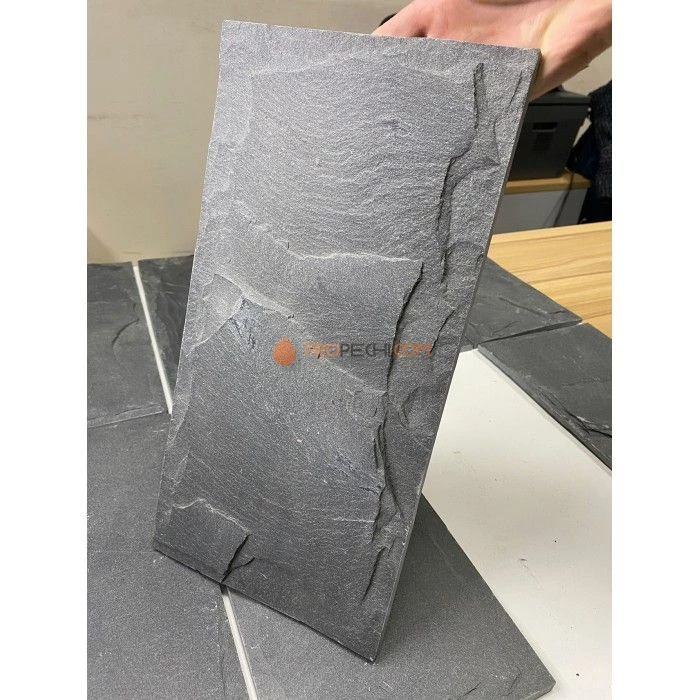 Панель Черный сланец машрум (400х200мм) упак. (1шт/0,08м2)