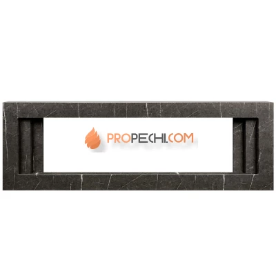 Портал Royal Flame Line 60 SFT Stone Touch - Серый мрамор