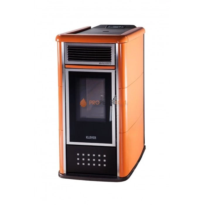 Отопительная печь Klover BELVEDERE 18 (охра)