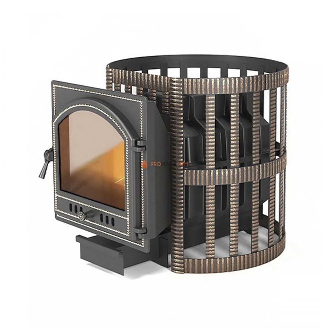 Печь для бани Везувий Легенда Ретро 24 Ковка (205) L-280