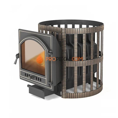 Печь для бани Везувий Легенда Ретро 24 Ковка (205) L-280