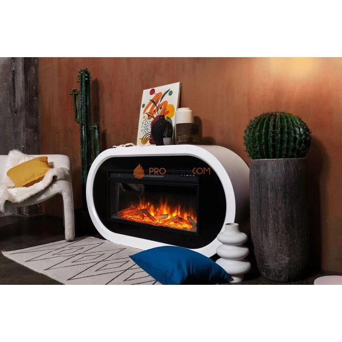 Портал Royal Flame Ellips - Орех (ширина 1450 мм)