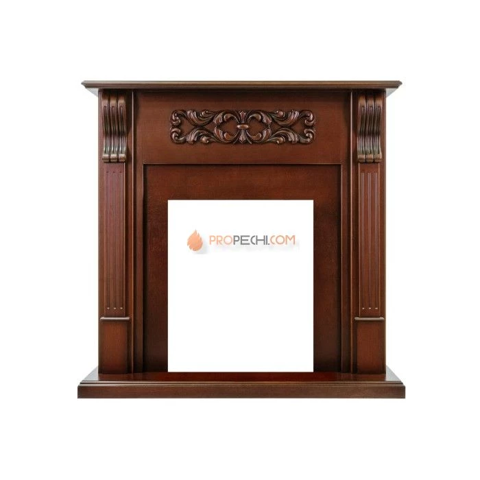 Каминокомплект Dimplex Venice - Махагон коричневый антик с очагом Danville Antique Brass FB2