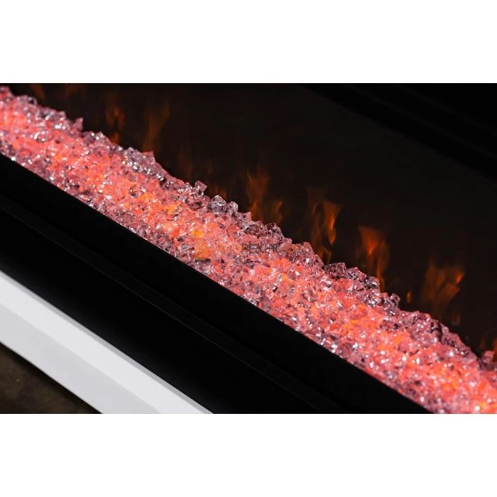 Портал Royal Flame Basel 60 R - Белый с черным