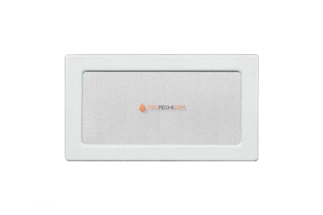 Вент.решетка 110х300 мм. белый