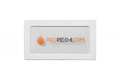 Вент.решетка 110х300 мм. белый