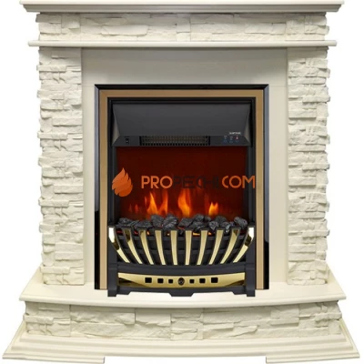 Каминокомплект Royal Flame Luzern - Слоновая кость с очагом Aspen Gold