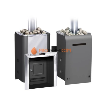 Газодровяная печь для бани Ермак Уралочка 16-Н