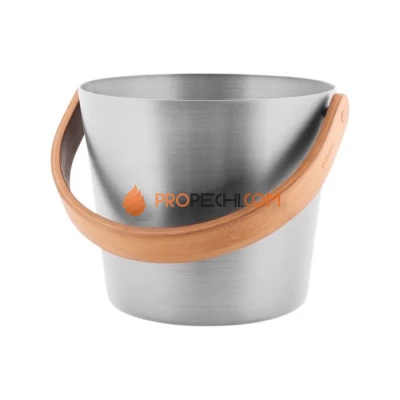 Ведро алюминевое с бамбуковой ручкой Rento Tammer-Tukku, алюминий