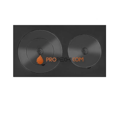 Чугунная плита Везувий двухконфорочная 4В