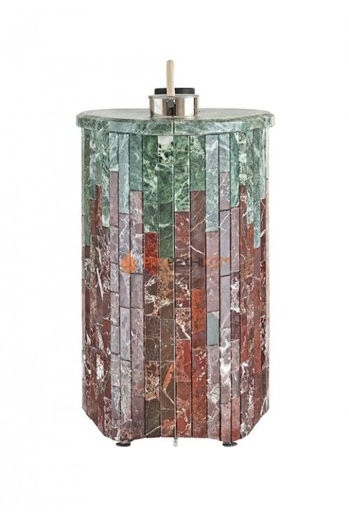 Банная печь Ферингер ПС Оптима Змеевик + Россо Леванте