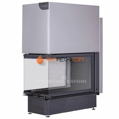 ДЕЛЬТА 900В три стекла принтинг черный шамот