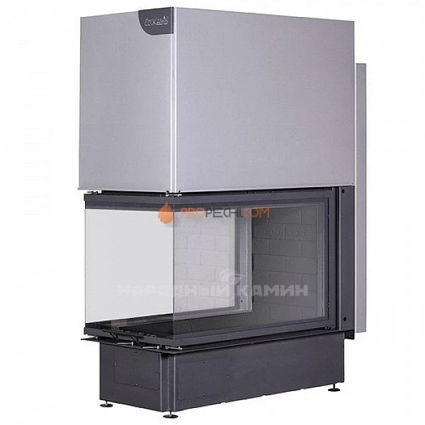 ДЕЛЬТА 900В три стекла принтинг черный шамот