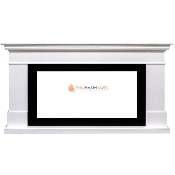 Каминокомплект Royal Flame California - Белый (Высота 850 мм) с очагом Vision 42 LOG LED