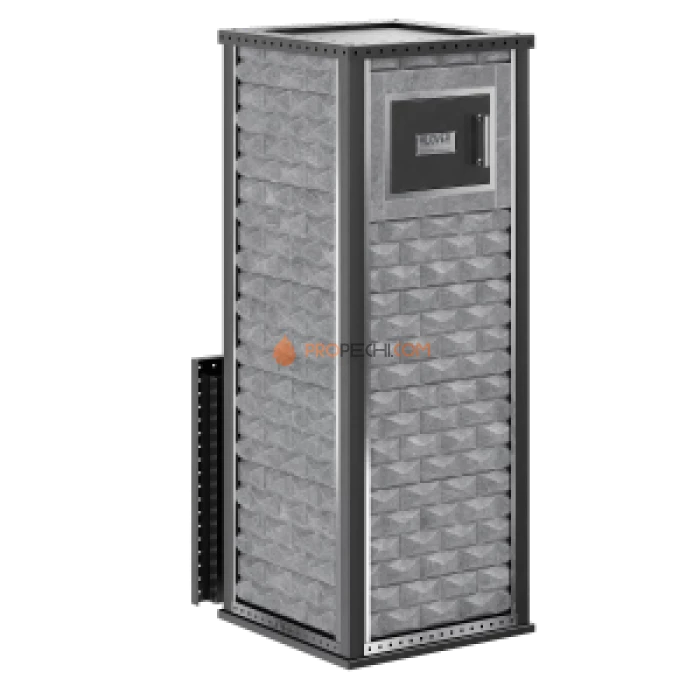 Дровяная печь для бани Klover RT 50-RV ( Талькомагнезит, Design 09 )
