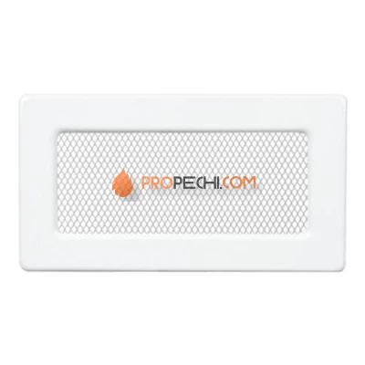 Вент.решетка 110х240 мм. белый