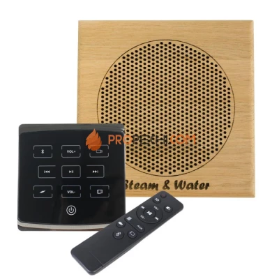 Комплект акустической системы встраиваемый SW 1 Black ECO Wood, квадрат (одна колонка)