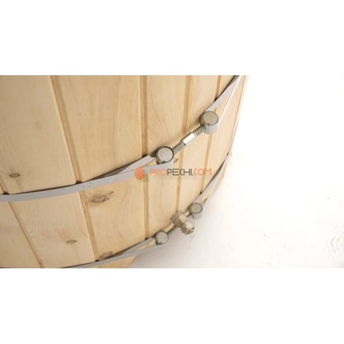 Фитобочка полулежачая НКЗ STANDARD ЛЮКС из кедра, (ШИП-ПАЗ) 115x78x140 см / 40 мм