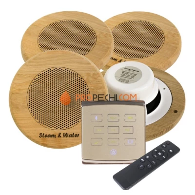 Комплект акустической системы SW 4 Gold ECO Wood, круг (Встраиваемый)