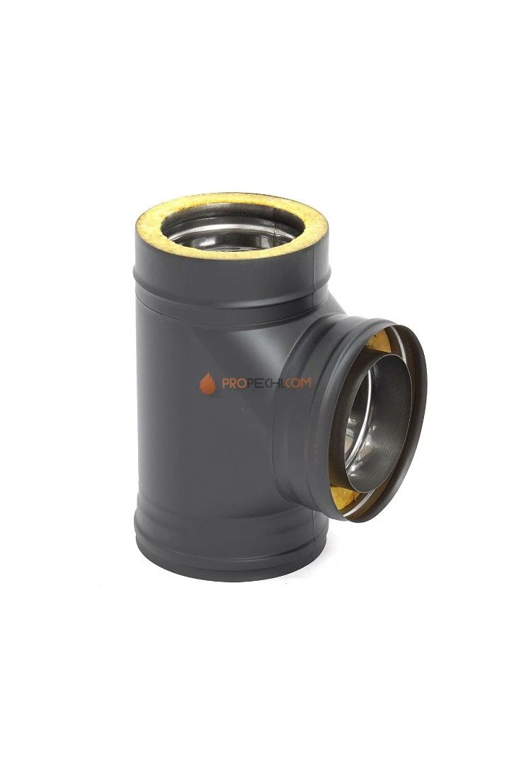 Тройник Термо 87* ТРТ-Р 430-0.8/430 D150/210 Black