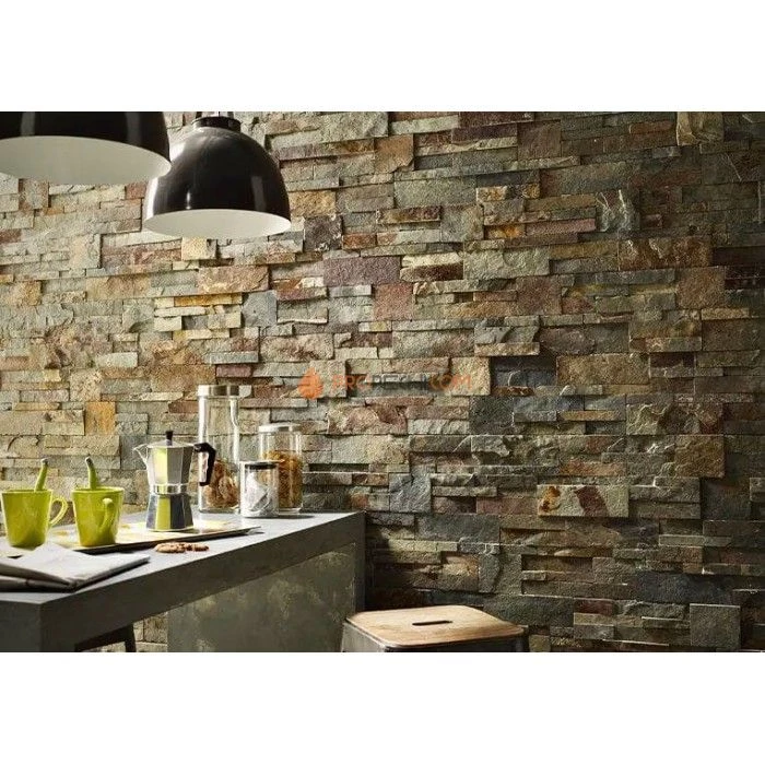 Панель Модерн Сланец Мультиколор (350х180мм) упак. (6шт/0,378м2)