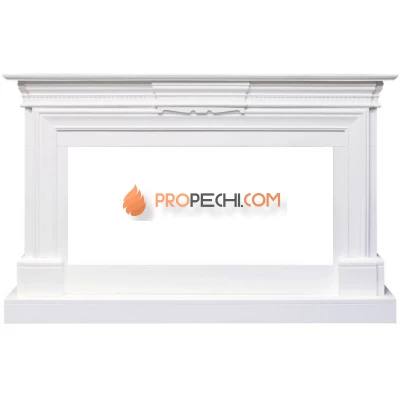 Портал Royal Flame Chelsea - Белый (Ширина 1350 мм)