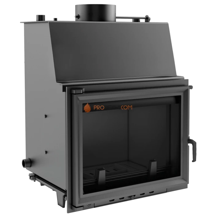 Каминная топка стальная Kratki ZUZIA/PW/15/W с теплообменником