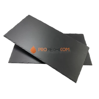 Панель Сланец чёрный натуральный скол (200х400мм) упак. (20шт/1,6м2)