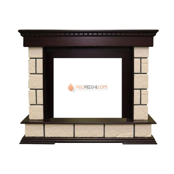 Каминокомплект Dimplex Shateau Темный дуб / Шампань с очагом Symphony 26 inch DF2608-INT