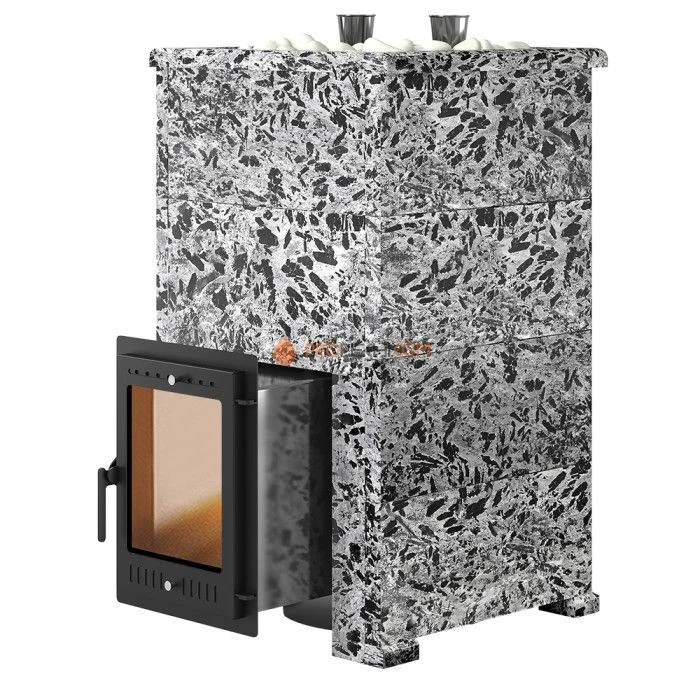 Дровяная печь для бани Эверест Steam Master 60 INOX Пироксенит Элит, S-40