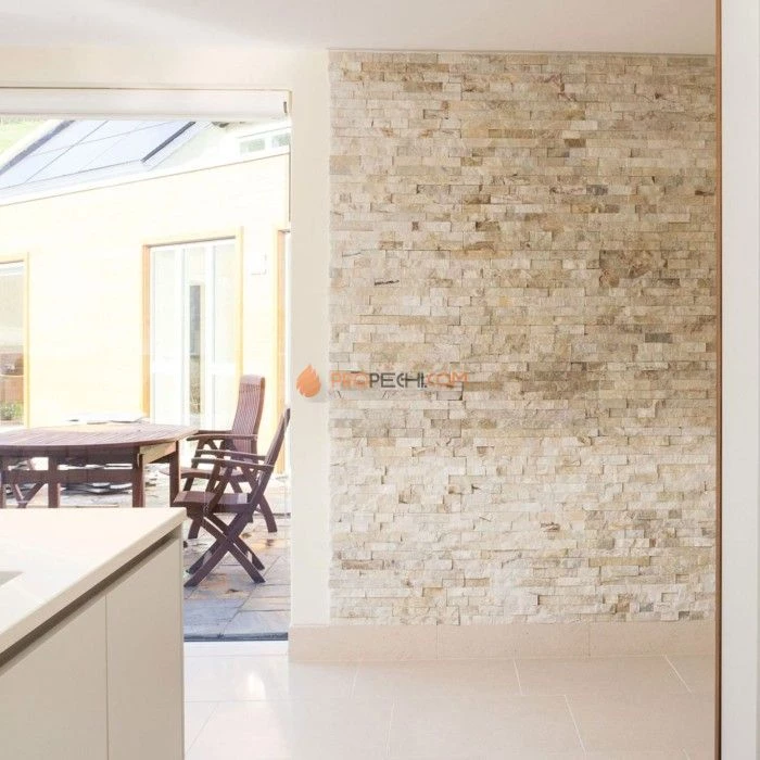 Панель Классик Кварцит Бежевый (600х150мм) упак. (7шт/0,63м2)