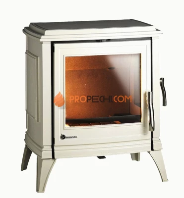 Печь-камин Invicta Sedan M слоновая кость эмаль NEW