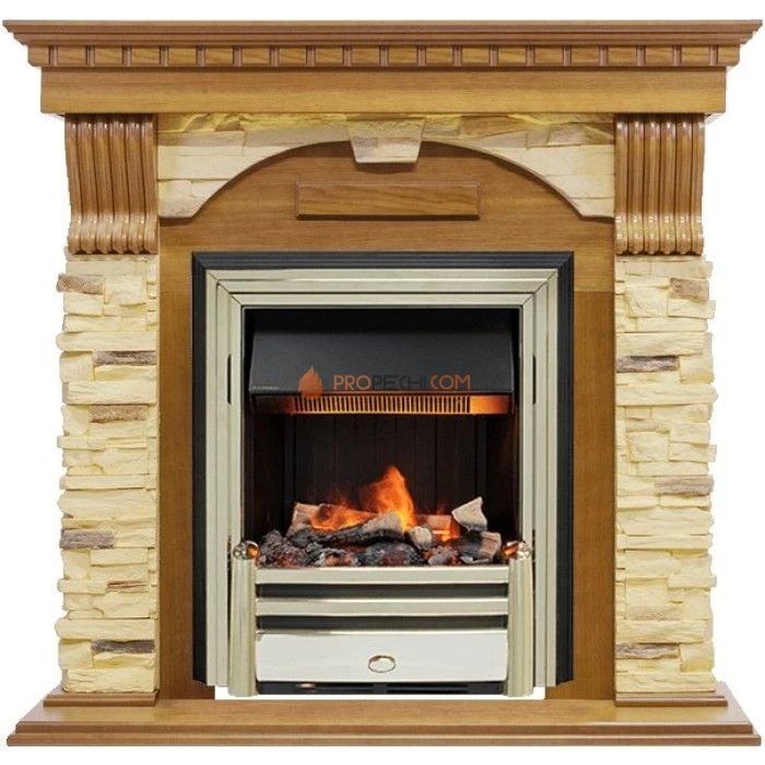 Каминокомплект Dimplex Dublin - Дуб / Сланец с очагом Cavendish