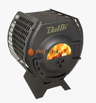 Отопительная печь Березка BuliK 150 Стекло с экранами