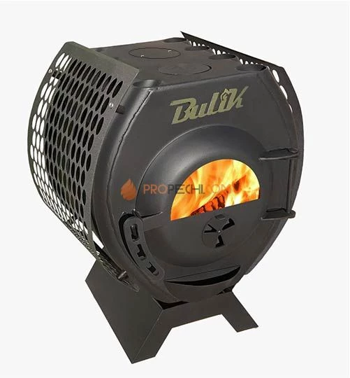 Отопительная печь Березка BuliK 150 Стекло с экранами