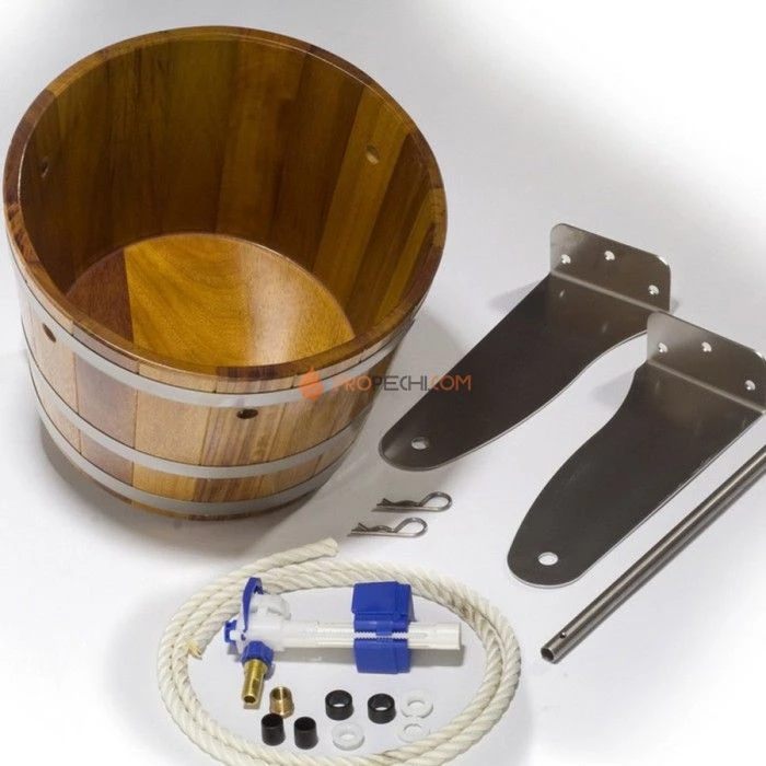 Обливное ведро Blumenberg 29л. Дерево лиственница